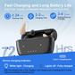OTC Bluetooth Hearing Aids for Seniors, Rechargeable Behind-the-ear with App Control & Fitting, 16-Channel Noise Reduction, 96H Charging Case